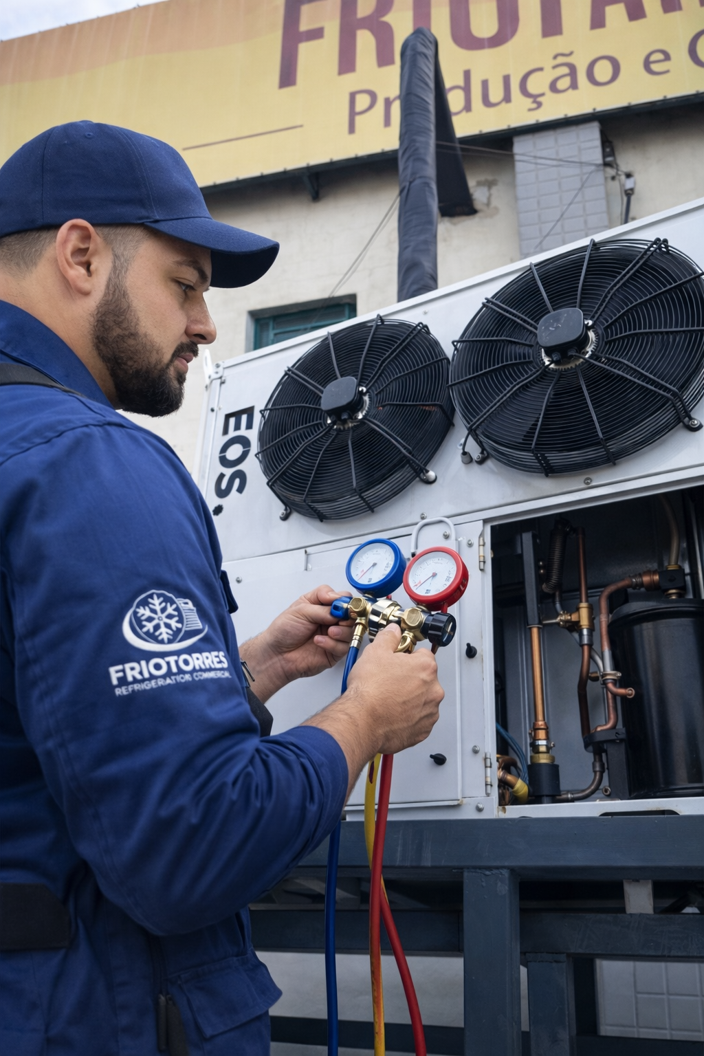 Manutenção de Câmara Fria 1